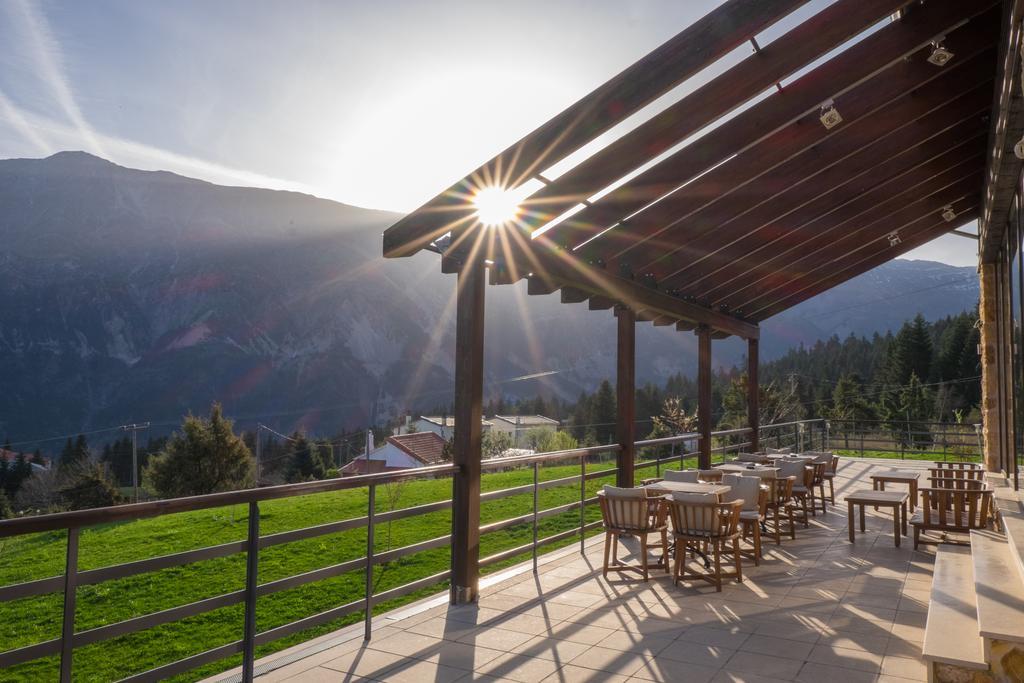 Orizontes Tzoumerkon Hotel Resort Pramanta Eksteriør billede