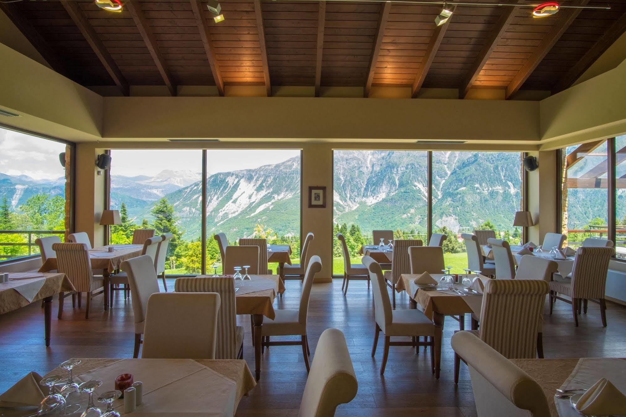 Orizontes Tzoumerkon Hotel Resort Pramanta Eksteriør billede